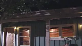 Blondie Brooke enjoys getting screwed doggystyle outdoors