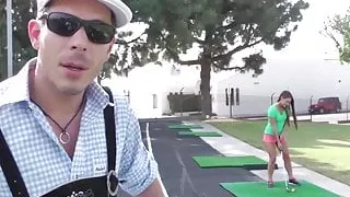 MAGMA FILM Golfing Abby Cross