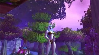 Night Elf lap dance