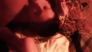 Watch Jodie's boobs bounce as she has doggy style late at night