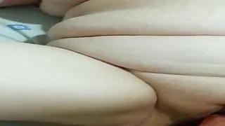 My milf neighbor squirting on my fingers