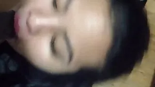 Latina love sucking BBC