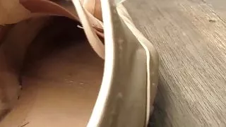 Sneaky ballet flats inspection