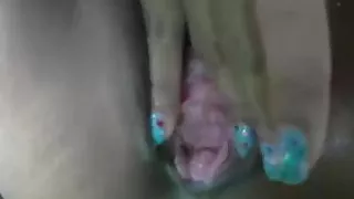 Cute Asian Rose Fingering and Creaming