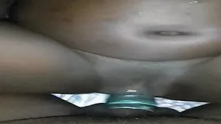 black and black selfy close up