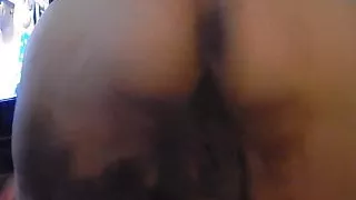 ass wigle in living room