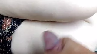 Cum On Leg Girlfriend's