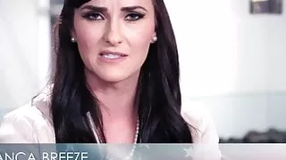 Abby Cross and Bianca Breeze at The Senator's Speech