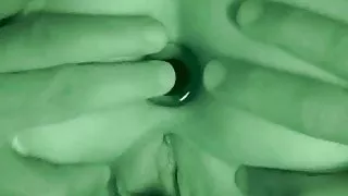 Big-Titted Girlfriend Loves Her Little Butt-Plug