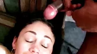 Cover my young pretty face in cum