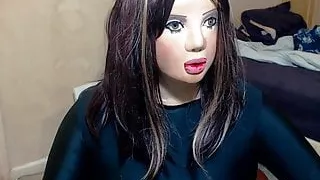 Female mask and tight black hentai