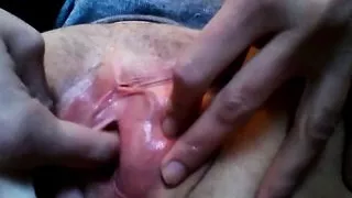 strangeluv fingers and cums