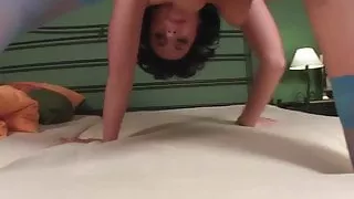 Die Alte beim Sexcasting