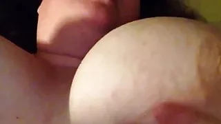 Amazing breasts and sensitive nipples