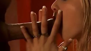 Blowjob From A Blonde Babe