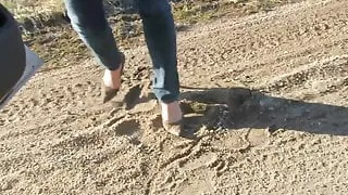 modeling my 9 west shoes