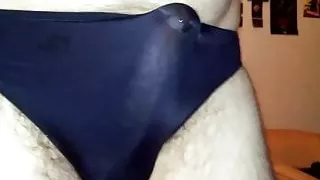 Precum in my black panties