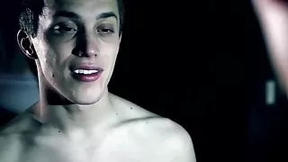 Two horny twinks fucking their loads out on the bedroom bed