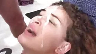 Showered in cum