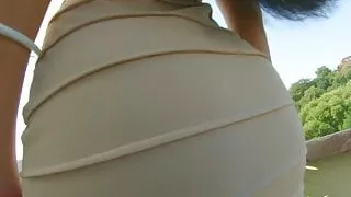 Givemepink hottie teases her pussy with vibrator