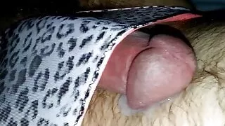 Sperma, Schwuler Sex, Nylonsex, Höschen