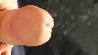 close up with toy cumshot
