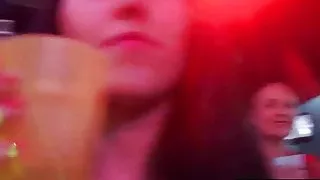 Beauty pornstars fuck in club