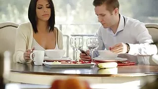 BLACKED - Brunette Ariana Chechik Takes Trio of BBCs