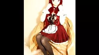 Kigurumi girl unpacked