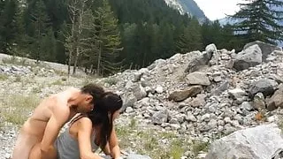 pause cul en randonnee