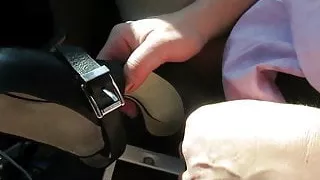 masterating with my shoes