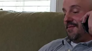 Mature muscle hunk Jay Armstrong masturbating