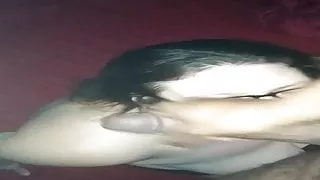 POV bbw takes facial from bbc