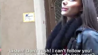 Lovely Carla Cross riding a strangers big dick for some cash