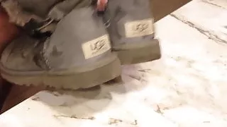Fucking wifes Ugg boots