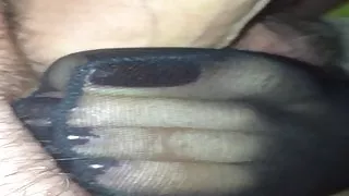 Greta footjob. She is 45 yo