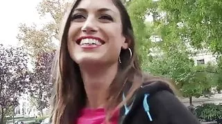 Gorgeous Julia got her pussy nailed by a throbbing cock