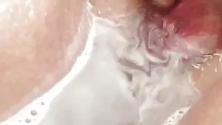 Pussy in the bath