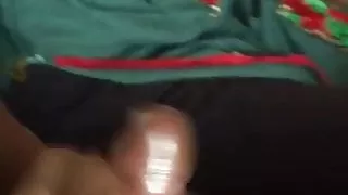 Maid not daughter doing hand job