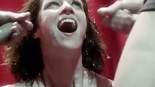 Two Big Blasting Loads For Her Face