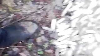 Crush with suede boots