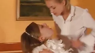 Girls love Mr.Strapon