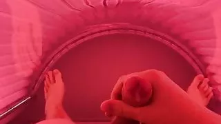 Amateursex, Masturbation, Solarium