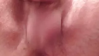 Jackin off with loose balls and close up dirty asshole.