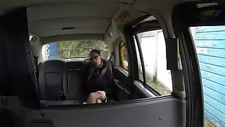 American amateur facialized by uk cabbie