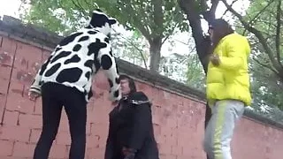 public femdom slapping