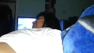 Fucking my homies hoe ass lady