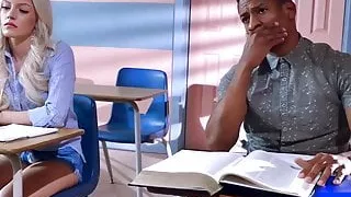 Layla Prices enjoying a hard dick stuffing from her teacher