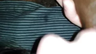 Sucking black cock in the car