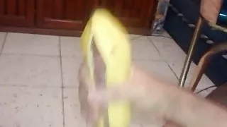 masturbation with banana peel